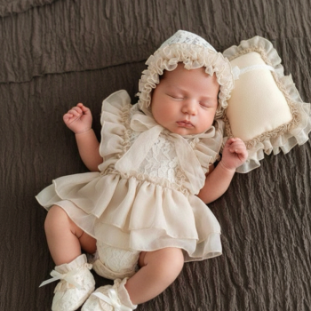 159 1ST COMBO DRESS - CREAM