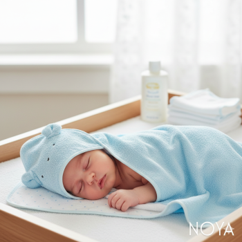 2 Pcs TOWEL SET - BLUE