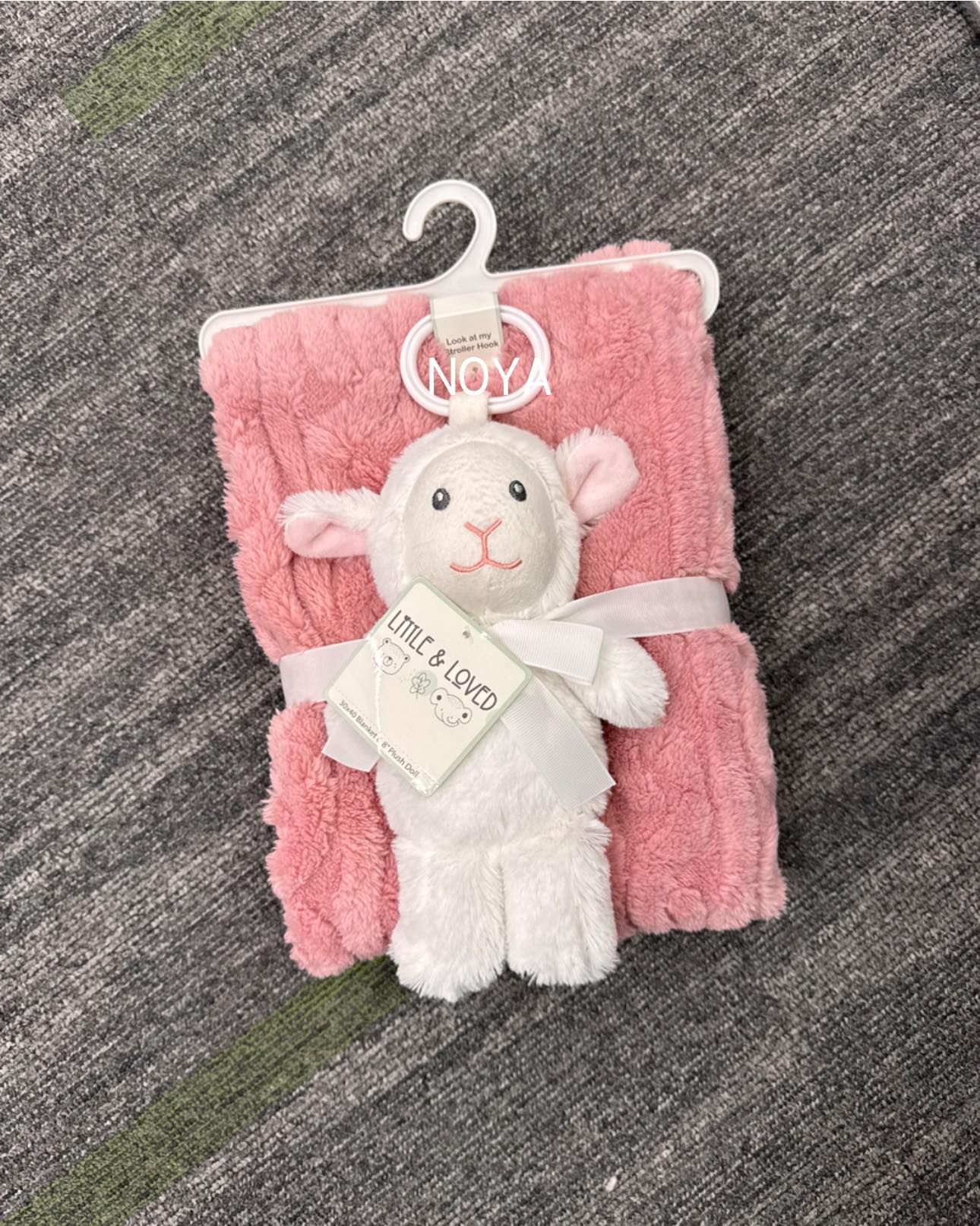 Blanket Small Doll Set - Pink