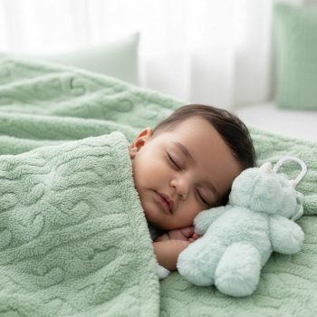 Blanket small Doll Set - Green
