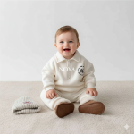 Boy Dress cords - white