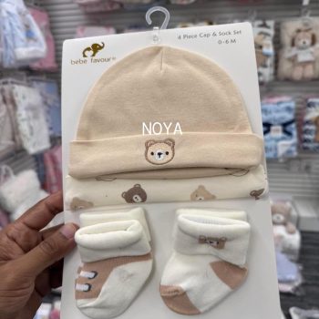 Cap Socks Combo - Bear