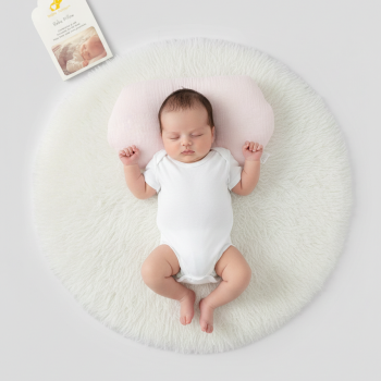 Cloud Baby Pillow - Pink