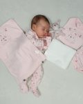 Hanging Gift Set - 10 Pcs - Pink Bear