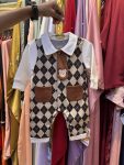 Long Sleeve Infant Baby Gentleman Jumpsuit