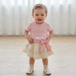 Baby Girl Ribbed Skirtall Dress
