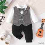 Baby Boy Gentleman Suit – Long Sleeve