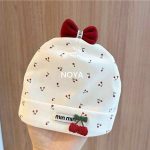 Cute Baby Girl Beanie with Top Bow
