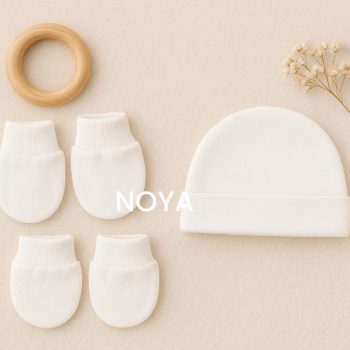 Newborn Open-Knit 3-Piece Layette Set