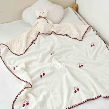 Premium Dual-Sided Minky Baby Blanket