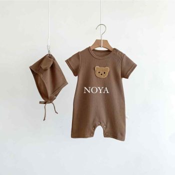 The Cub Ribbed Bodysuit Set – Fine Knit Short Sleeve