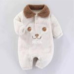 Baby Warm Fleece Jumpsuit – Long Sleeve