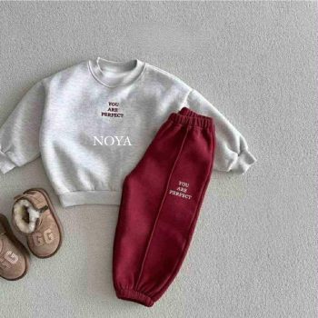 2-Piece Baby & Toddler Fleece Sweatsuit