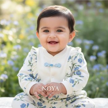 Bluebell Fields Ruffle Romper