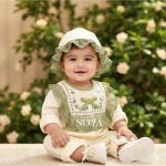 Secret Garden Lace Bonnet Set