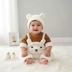 The Little Bear Velvet-Fleece Set