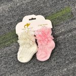 2-Pair Baby Girl Dress Socks