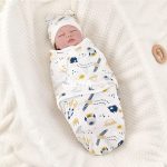 Baby Cap Swaddle Wrap Set