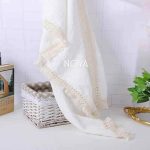 Fringe Cotton Muslin Swaddle