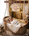 Custom Embroidered Muslin Swaddle