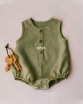 Sleeveless Baby Bubble Romper
