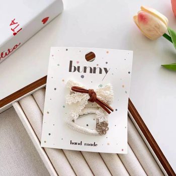 Cozy Meadow Lace Hair Clip Set